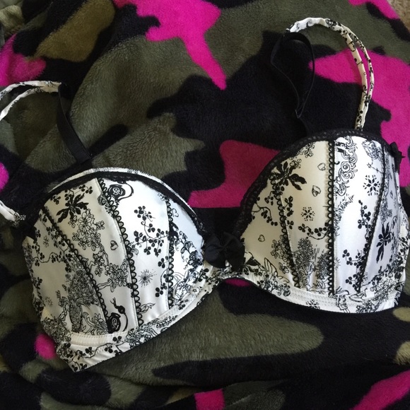 VS Sexy Little Things Underwire, push-up print bra - Picture 4 of 12
